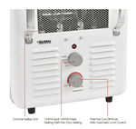 Global Industrial Portable Milkhouse Style Electric Heater, 120V, 1500W (GLB - 246098) - SchoolOutlet