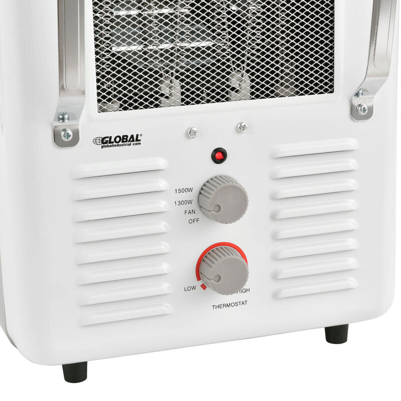 Global Industrial Portable Milkhouse Style Electric Heater, 120V, 1500W (GLB - 246098) - SchoolOutlet