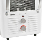 Global Industrial Portable Milkhouse Style Electric Heater, 120V, 1500W (GLB - 246098) - SchoolOutlet