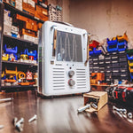 Global Industrial Portable Milkhouse Style Electric Heater, 120V, 1500W (GLB - 246098) - SchoolOutlet