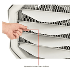 Global Industrial Unit Heater, Horizontal Downflow, 10KW, 240V, 1 or 3 Phase (GLB - 246102) - SchoolOutlet