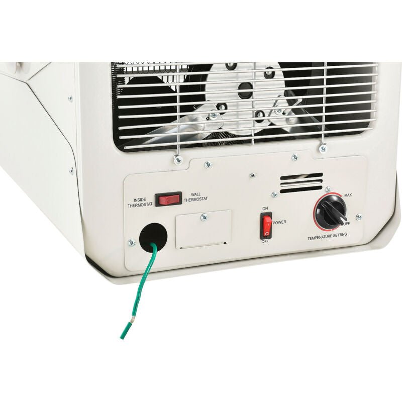 Global Industrial Unit Heater, Horizontal Downflow, 10KW, 240V, 1 or 3 Phase (GLB - 246102) - SchoolOutlet