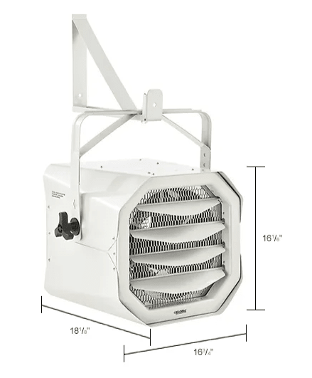 Global Industrial Unit Heater, Horizontal Downflow, 10KW, 240V, 1 or 3 Phase (GLB - 246102) - SchoolOutlet
