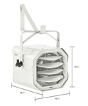 Global Industrial Unit Heater, Horizontal Downflow, 10KW, 240V, 1 or 3 Phase (GLB - 246102) - SchoolOutlet
