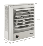 Global Industrial Unit Heater, Horizontal or Vertical Downflow, 10KW, 480V, 3 Phase (GLB - 246103) - SchoolOutlet