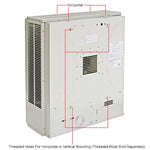 Global Industrial Unit Heater, Horizontal or Vertical Downflow, Multi - Watt 7.5 - 5.6KW, 208 - 240V (GLB - 246132) - SchoolOutlet