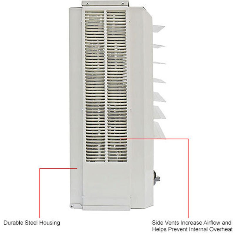 Global Industrial Unit Heater, Horizontal or Vertical Downflow, Multi - Watt 7.5 - 5.6KW, 208 - 240V (GLB - 246132) - SchoolOutlet