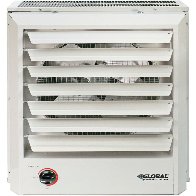 Global Industrial Unit Heater, Horizontal or Vertical Downflow, Multi - Watt, 10 - 7.5KW, 208 - 240V (GLB - 246133) - SchoolOutlet