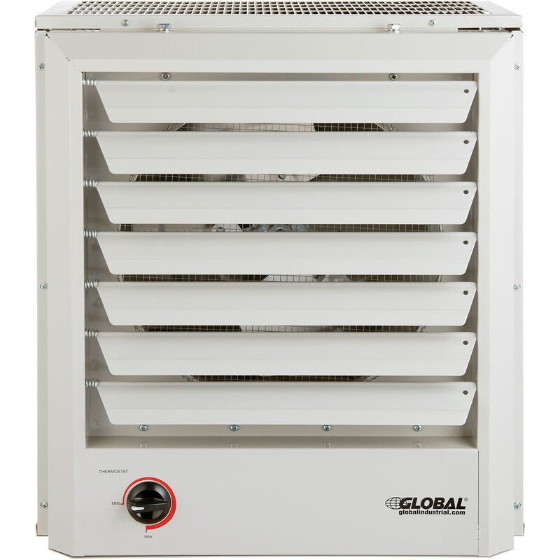 Global Industrial Unit Heater, Horizontal or Vertical Downflow, 15KW, 480V, 3 Phase (GLB - 246134) - SchoolOutlet