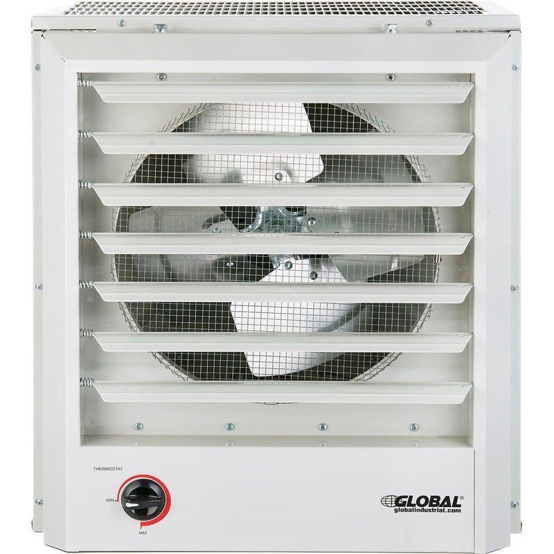 Global Industrial Unit Heater, Horizontal or Vertical Downflow, 15KW, 480V, 3 Phase (GLB - 246134) - SchoolOutlet