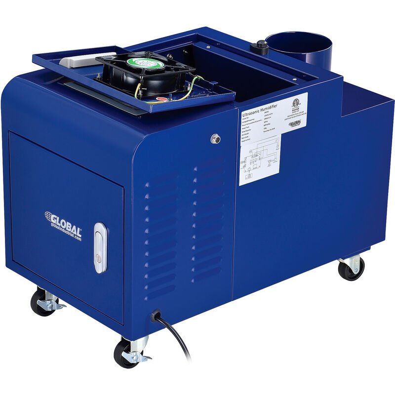 Global Industrial Ultrasonic Humidifier - Cool Mist, 300 Pints Output Per Day (GLB - 246137) - SchoolOutlet