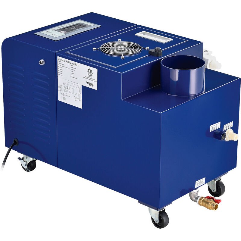 Global Industrial Ultrasonic Humidifier - Cool Mist, 300 Pints Output Per Day (GLB - 246137) - SchoolOutlet