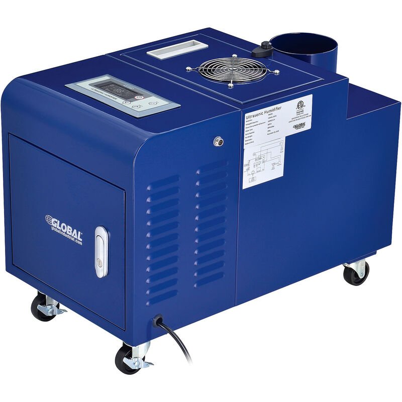 Global Industrial Ultrasonic Humidifier - Cool Mist, 300 Pints Output Per Day (GLB - 246137) - SchoolOutlet