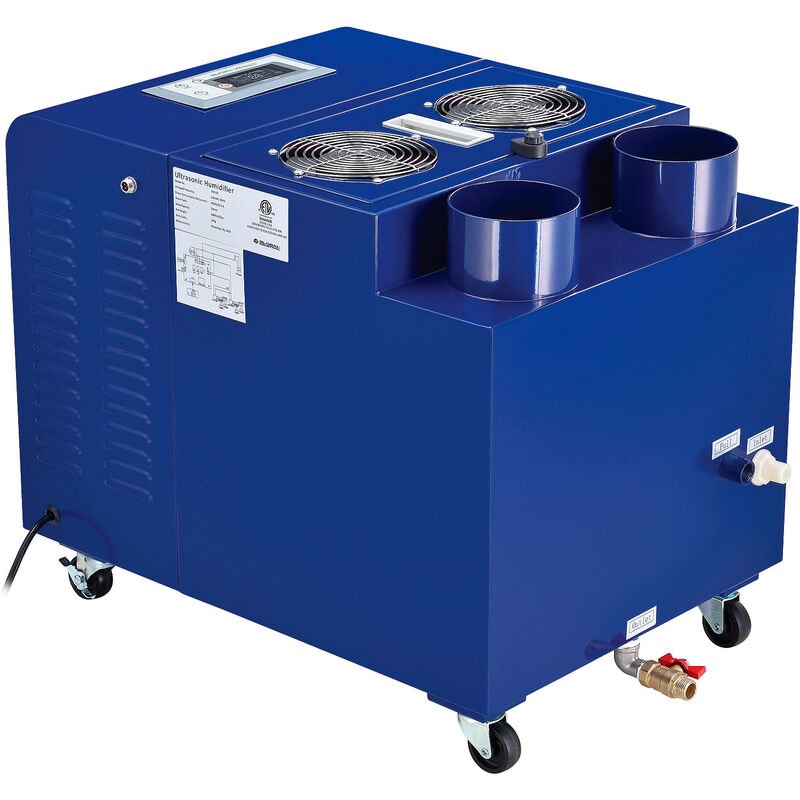Global Industrial Ultrasonic Humidifier, Cool Mist with Dual Output 450 Pints Per Day (GLB - 246138) - SchoolOutlet