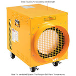 Global Industrial Portable Electric Heater, Adjustable Thermostat, 208V, 3 Phase, 15000W (GLB - 246552) - SchoolOutlet