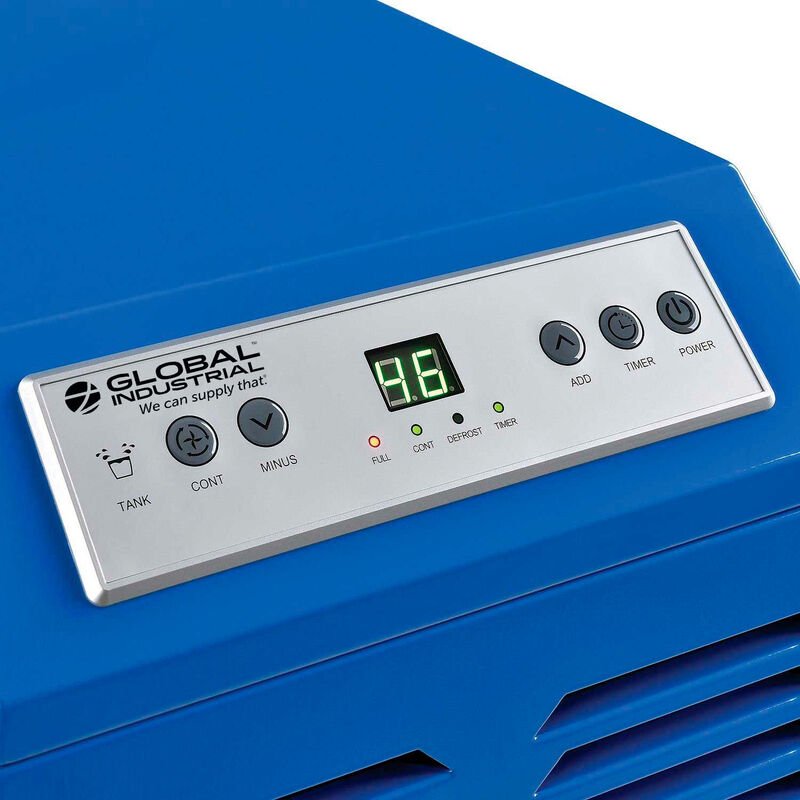 Global Industrial Commercial Dehumidifier w/ Humidistat, 115V, 110 Pints (GLB - 246687) - SchoolOutlet