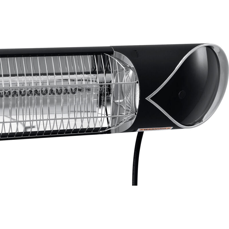 Global Industrial Infrared Patio Heater w/Remote Control, Wall/Ceiling Mount, 1500W (GLB - 246718) - SchoolOutlet