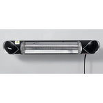 Global Industrial Infrared Patio Heater w/Remote Control, Wall/Ceiling Mount, 1500W (GLB - 246718) - SchoolOutlet