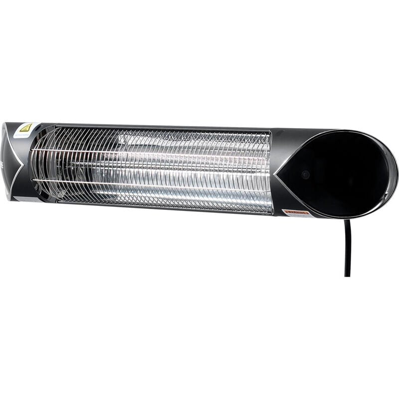 Global Industrial Infrared Patio Heater w/Remote Control, Wall/Ceiling Mount, 1500W (GLB - 246718) - SchoolOutlet