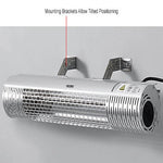Global Industrial Infrared Patio Heater w/ Remote Control, Wall/Ceiling Mount, 1500W, 30 - 3/4