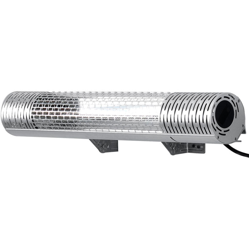 Global Industrial Infrared Patio Heater w/ Remote Control, Wall/Ceiling Mount, 1500W, 30 - 3/4"L (GLB - 246720) - SchoolOutlet
