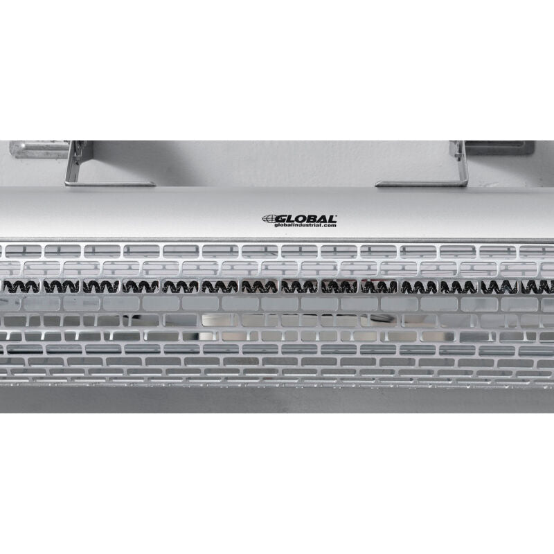 Global Industrial Infrared Patio Heater w/ Remote Control, Wall/Ceiling Mount, 1500W, 30 - 3/4"L (GLB - 246720) - SchoolOutlet