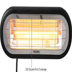 Global Industrial Infrared Patio Heater, Wall Or Ceiling Mount, Low Glare, 1500W (GLB - 246721) - SchoolOutlet