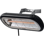 Global Industrial Infrared Patio Heater, Wall Or Ceiling Mount, Low Glare, 1500W (GLB - 246721) - SchoolOutlet