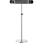 Global Industrial Infrared Patio Heater w/Remote Control, Free Standing, 1500W, 35 - 3/8