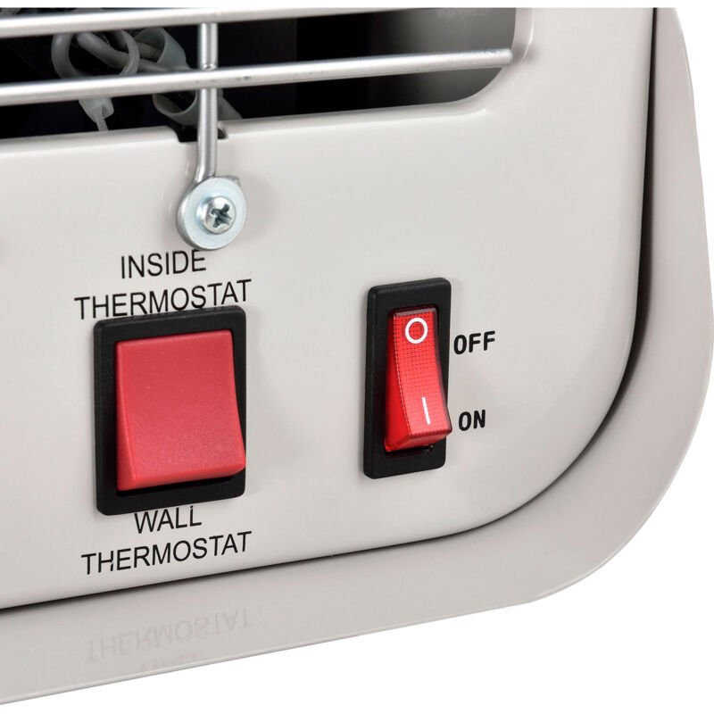 Global Industrial Unit Heater, Horizontal Downflow With Remote, 4700/7500W, 240V, 1 Phase (GLB - 246726) - SchoolOutlet