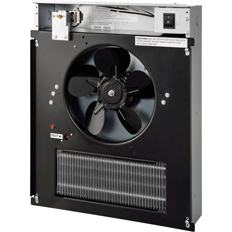 Global Industrial Fan Forced Wall Heater, Enclosed Motor, 4000/3000W, 240/208V (GLB - 246743) - SchoolOutlet