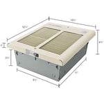 Global Industrial Fan Forced Wall Heater, Shaded Pole Motor, 1500W, 120V (GLB - 246744) - SchoolOutlet