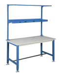 Global Industrial Steel Shelf W/ 6 Single Outlets, 60