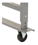 Global Industrial 72 x 30 Mobile Adjustable Height C - Channel Leg Workbench - ESD Safety Edge (GLB - 250226A) - SchoolOutlet