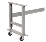 Global Industrial 72 x 30 Mobile Adjustable Height C - Channel Leg Workbench - ESD Safety Edge (GLB - 250226A) - SchoolOutlet