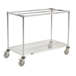 Global Industrial Chrome Wire Mobile Workbench, 60