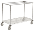 Global Industrial Chrome Wire Mobile Workbench, 60