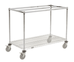 Global Industrial Chrome Wire Mobile Workbench, 60 x 30