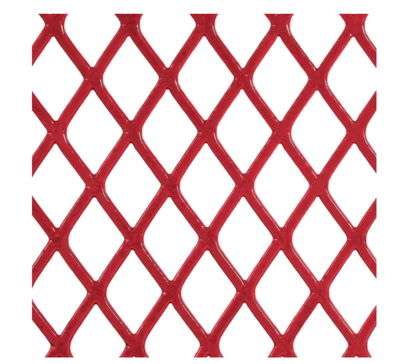 Global Industrial 46" Square Picnic Table, Expanded Metal (GLB - 277151) - SchoolOutlet