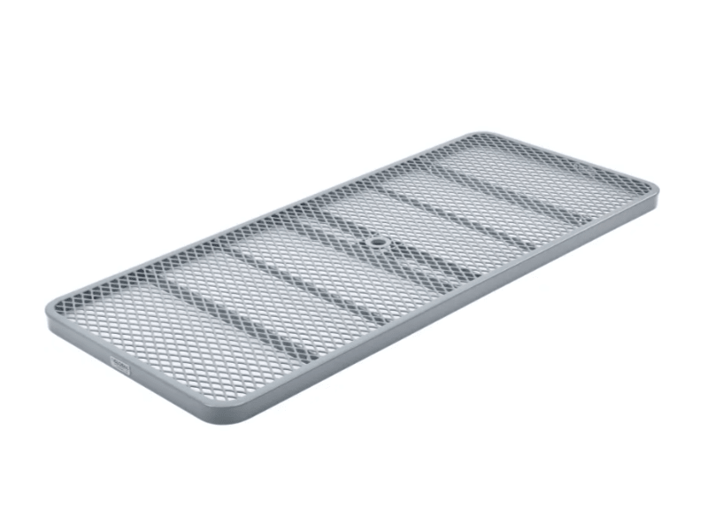 Global Industrial 6' Rectangular Picnic Table, Expanded Metal (GLB - 277152) - SchoolOutlet