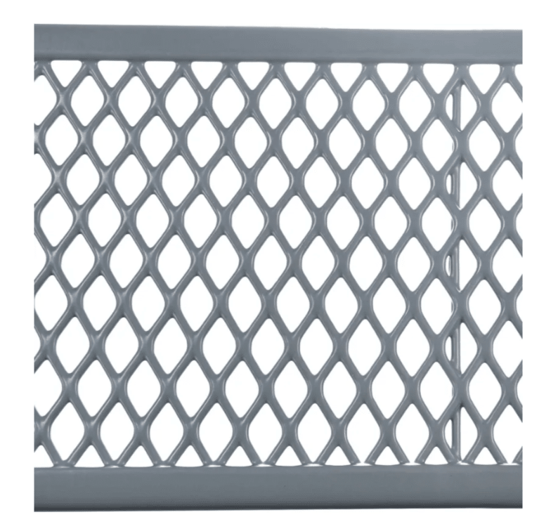 Global Industrial 6' Rectangular Picnic Table, Expanded Metal (GLB - 277152) - SchoolOutlet