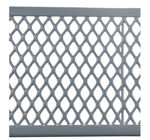 Global Industrial 6' Rectangular Picnic Table, Expanded Metal (GLB - 277152) - SchoolOutlet