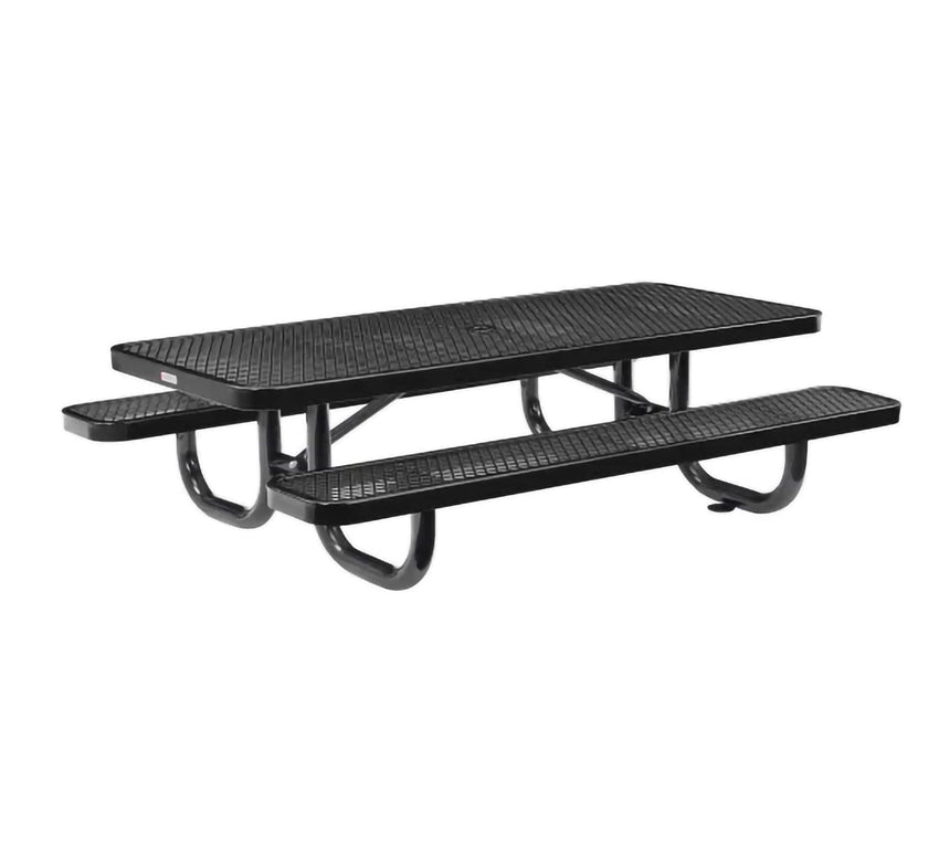 Global Industrial 6' Rectangular Kids Picnic Table, Expanded Metal (GLB - 277152K) - SchoolOutlet