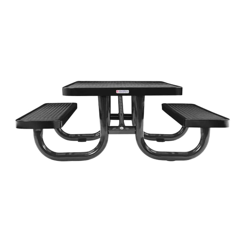 Global Industrial 6' Rectangular Kids Picnic Table, Expanded Metal (GLB - 277152K) - SchoolOutlet