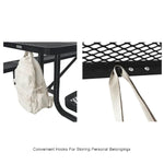 Global Industrial 6' Rectangular Kids Picnic Table, Expanded Metal (GLB - 277152K) - SchoolOutlet