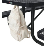 Global Industrial 6' Rectangular Kids Picnic Table, Expanded Metal (GLB - 277152K) - SchoolOutlet