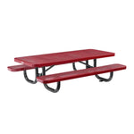 Global Industrial 6' Rectangular Kids Picnic Table, Expanded Metal (GLB - 277152K) - SchoolOutlet