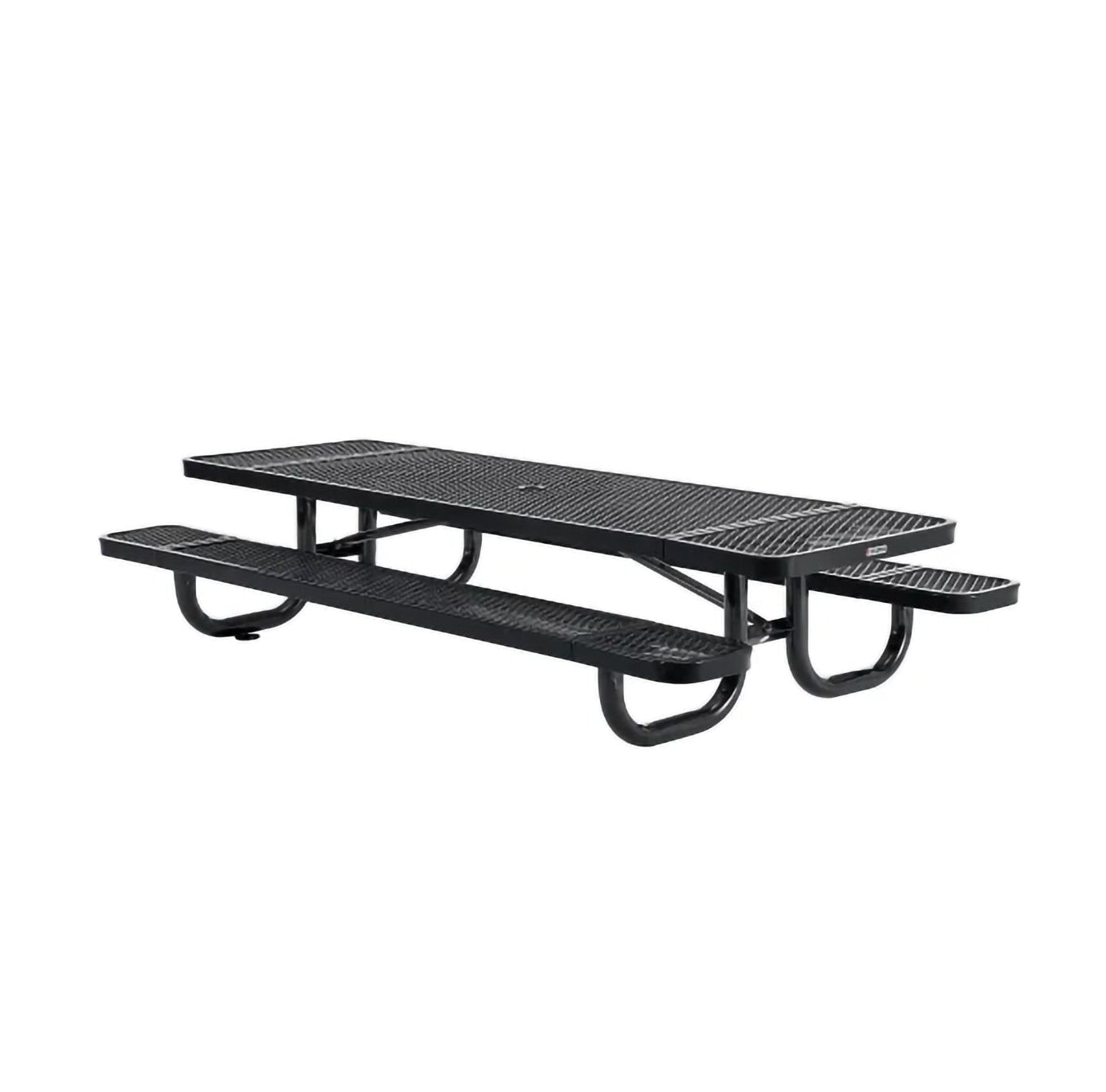 Global Industrial 8' Rectangular Kids Picnic Table, Expanded Metal (GLB - 277153K) - SchoolOutlet