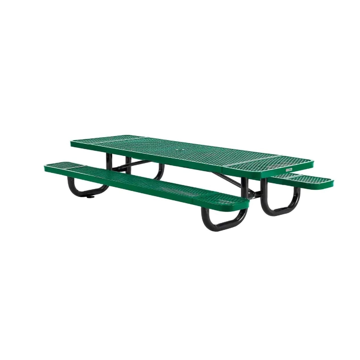 Global Industrial 8' Rectangular Kids Picnic Table, Expanded Metal (GLB - 277153K) - SchoolOutlet