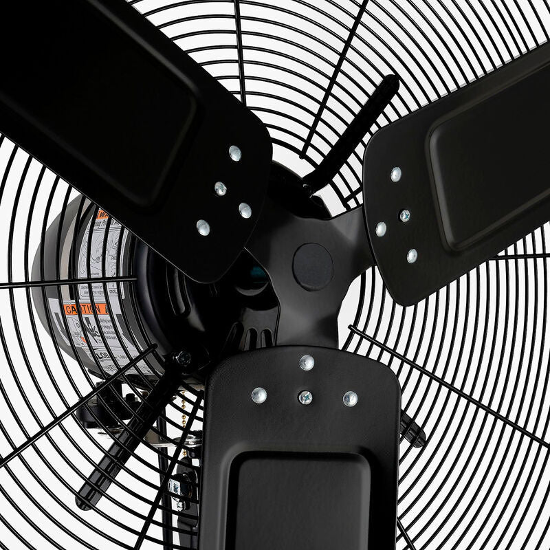 Global Industrial 30" Outdoor Rated Oscillating Wall Mount Fan 2 Speed 8400 CFM 3/10 HP (GLB - 292451) - SchoolOutlet